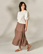 FLOYD T-skjorte Livia Basic - White