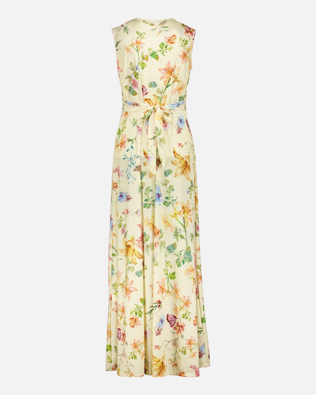 FLOYD Maxikjole Cecelia Butterfly - Mellow Yellow