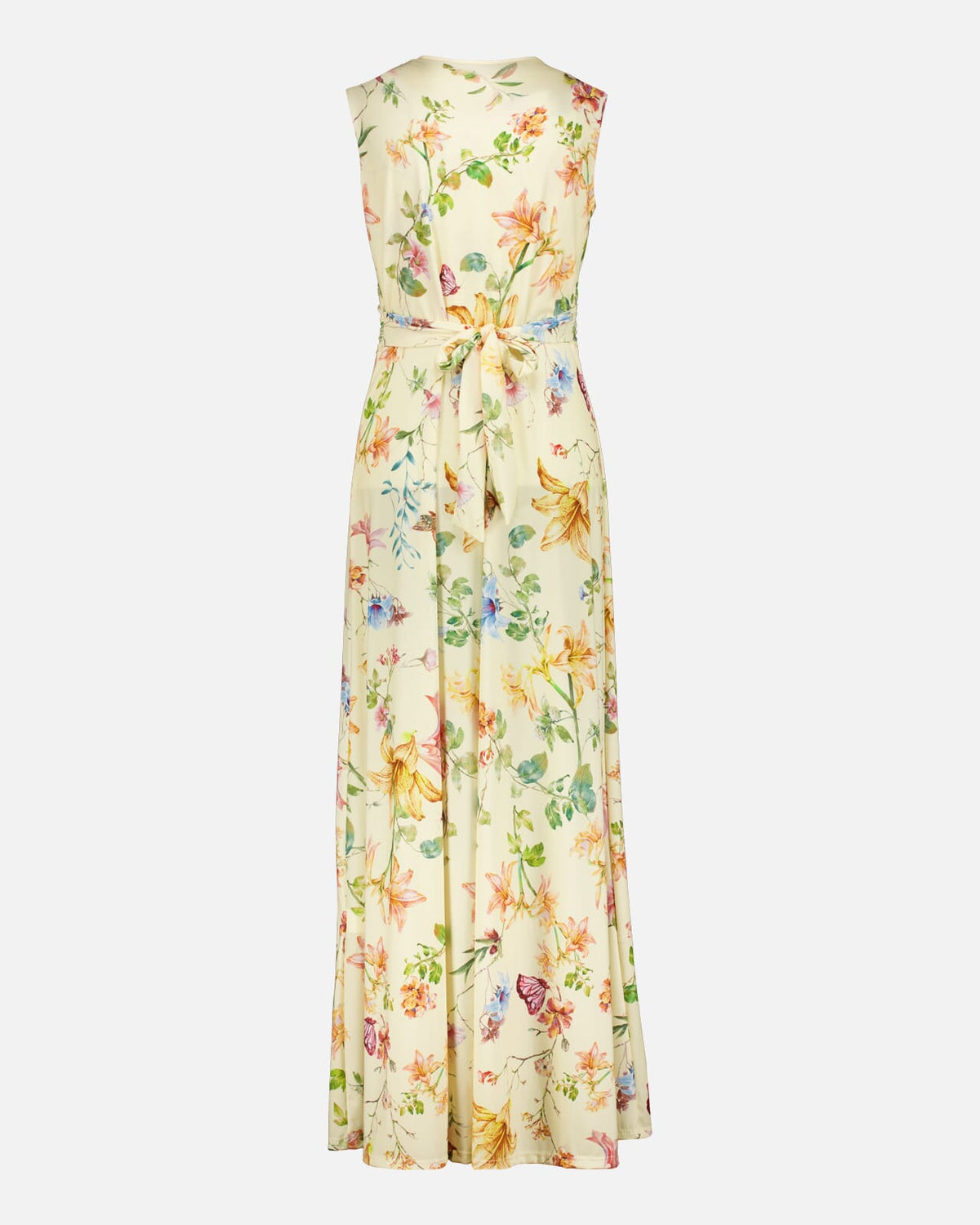 FLOYD Maxikjole Cecelia Butterfly - Mellow Yellow
