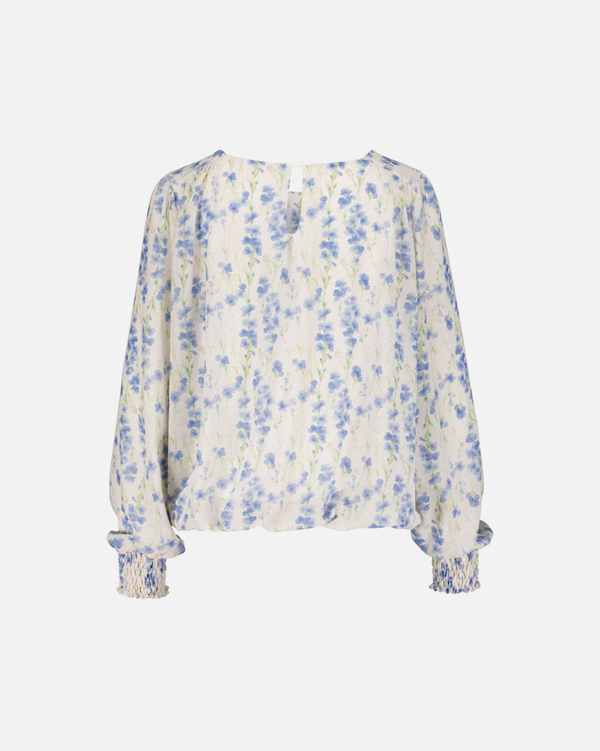 FLOYD Bluse Marita Gadi - Offwhite/ Light Blue