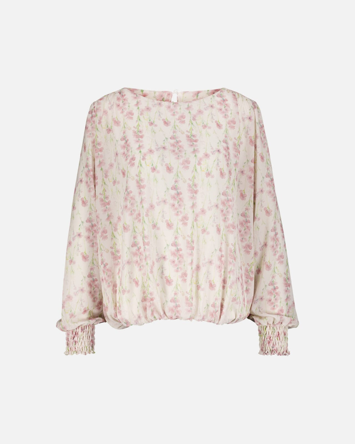FLOYD Bluse Marita Gadi - Offwhite/ Light Pink