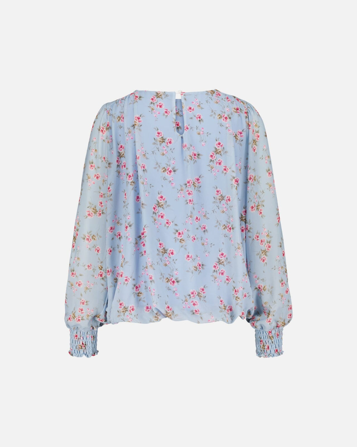 FLOYD Bluse Marita Bloom - Light Blue