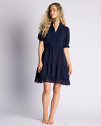 FLOYD Kjole Karianne SS - Navy