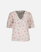 FLOYD Topp Karly Cory - Offwhite/ Light Pink