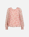 FLOYD Bluse Marita Roses - Dusty Pink