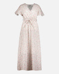 FLOYD Maxikjole Inda Myra - Cream/ Pink/ Blue