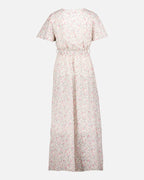 FLOYD Maxikjole Inda Myra - Cream/ Pink/ Blue