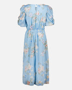FLOYD Midikjole Morgan Lotus - Light Blue