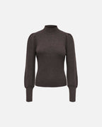 ONLY Genser Katia L/S Highneck Pull - Chocolate Torte