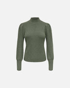 ONLY Genser Katia L/S Highneck Pull - Kambaba/ Melange