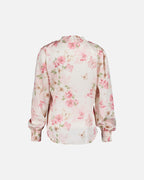 FLOYD Bluse Juliet Butterfly - Offwhite/ Light Pink