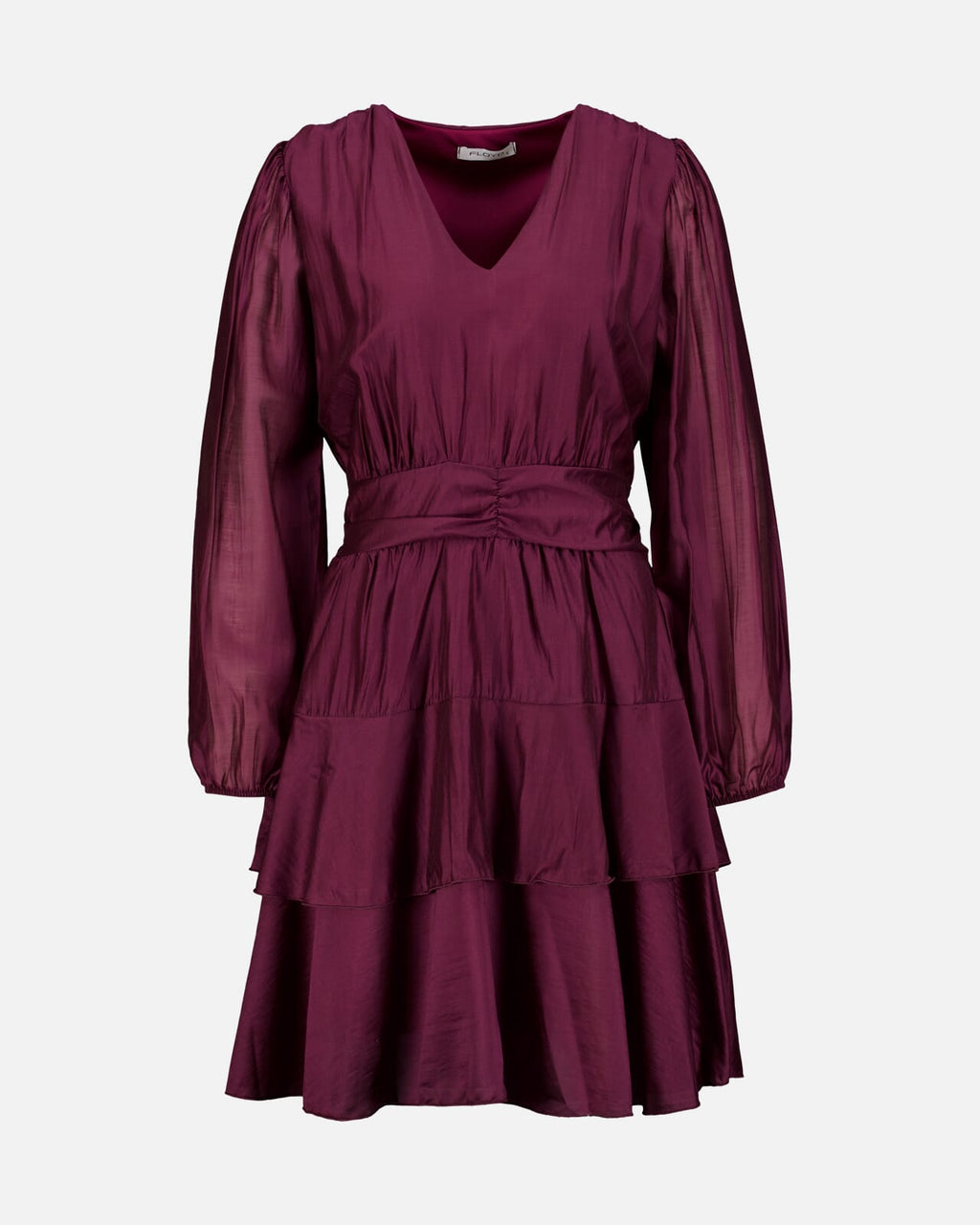 Kjole Diane Uni - Bordeaux