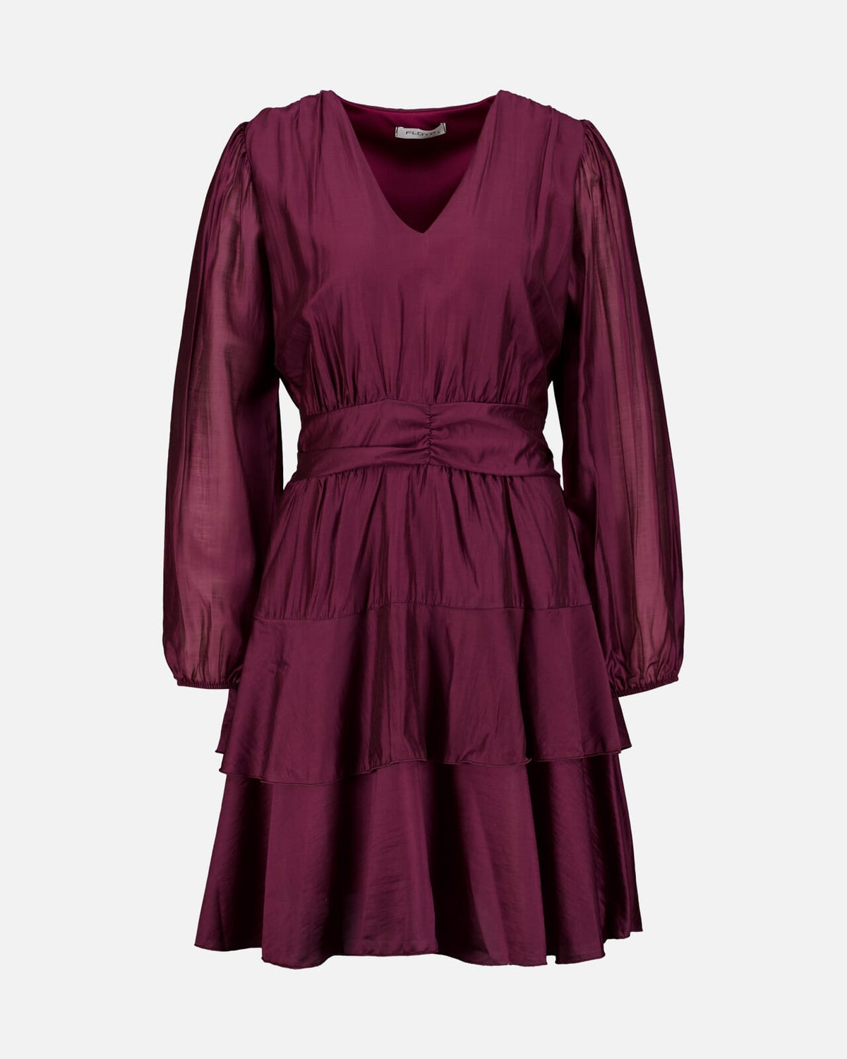 Kjole Diane Uni - Bordeaux