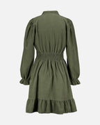 FLOYD Kjole Janne Babycord - Army Green