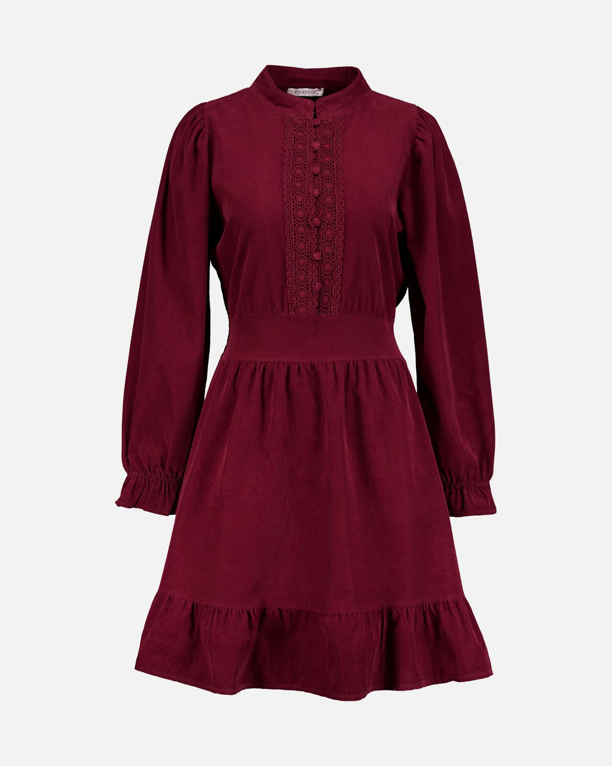 FLOYD Kjole Janne Babycord - Bordeaux