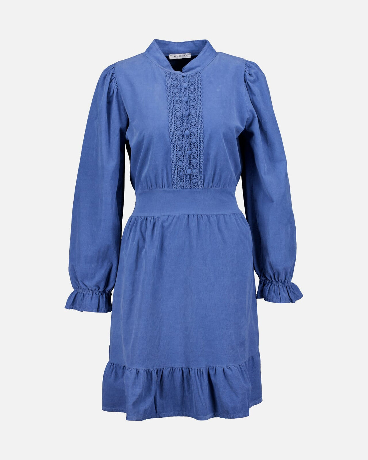 FLOYD Kjole Janne Babycord - Jeansblue
