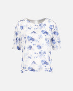 FLOYD Topp Sirin Nova - Offwhite/ Blue