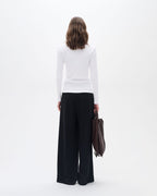 InWear Topp Dagna V-neck LS - Pure White
