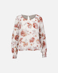 FLOYD Bluse Marita Garcia - Offwhite/ Brick