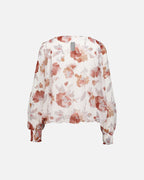 FLOYD Bluse Marita Garcia - Offwhite/ Brick