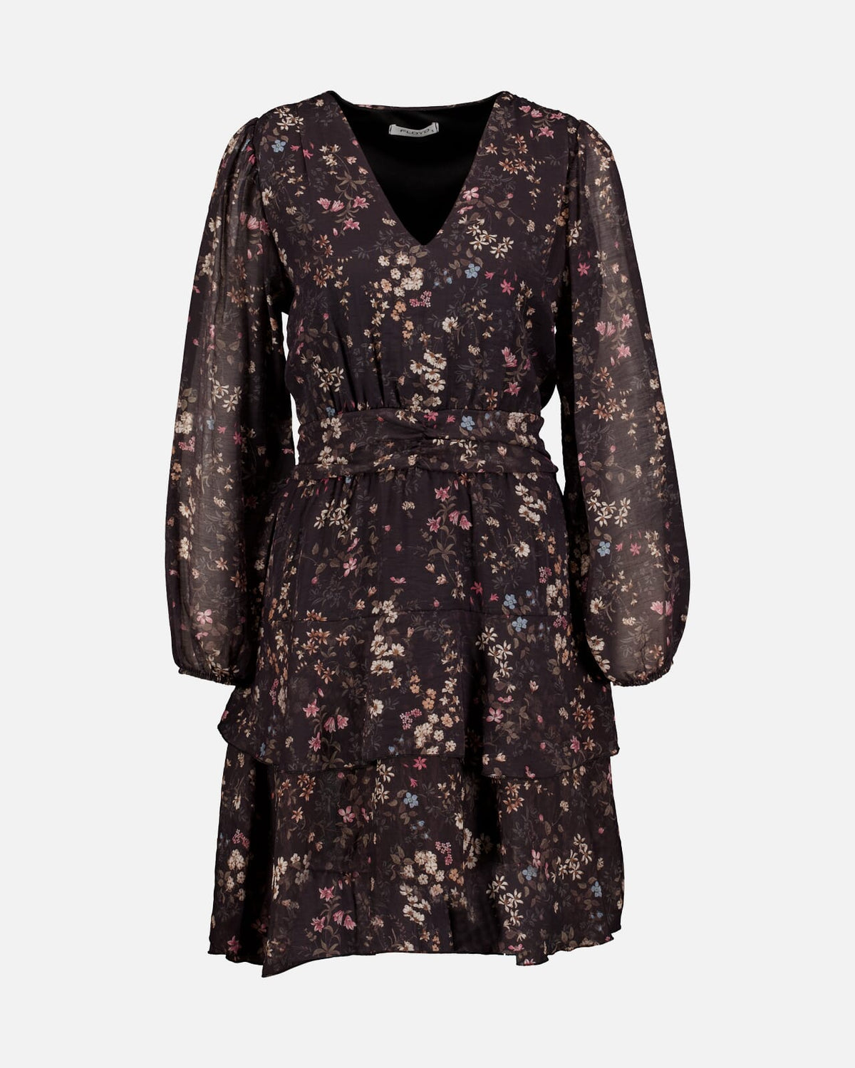 FLOYD Kjole Diane Arum - Black