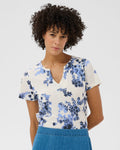 Part Two T-skjorte Gesinas TS - Blue Shadow Flower