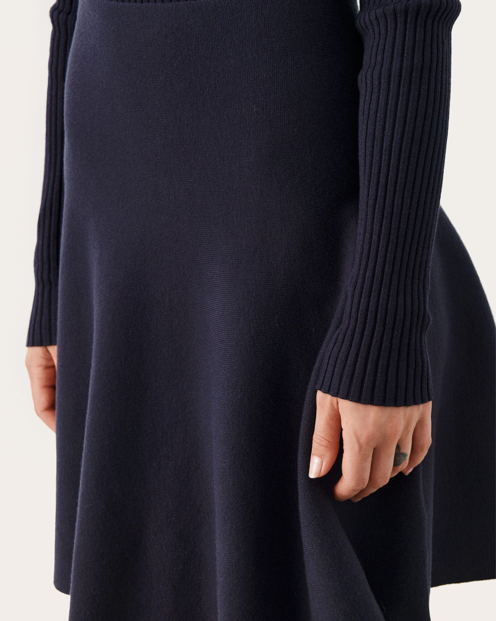 Part Two Skjørt Vikes PW SK - Dark Navy