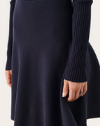 Part Two Skjørt Vikes PW SK - Dark Navy