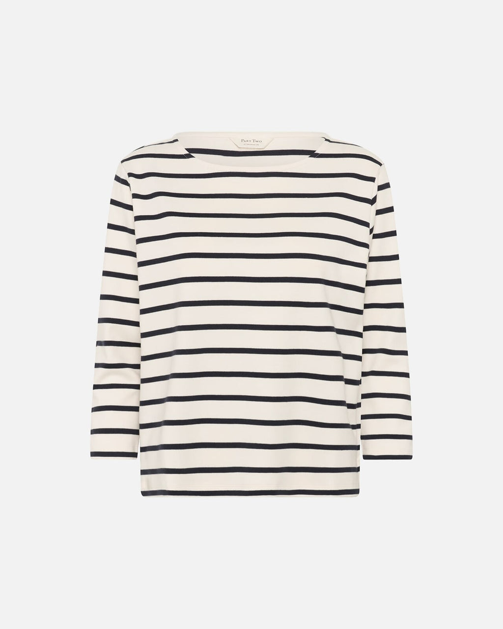 PART TWO Topp Nela TS - Dark Navy Stripe
