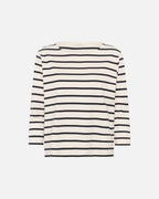 PART TWO Topp Nela TS - Dark Navy Stripe