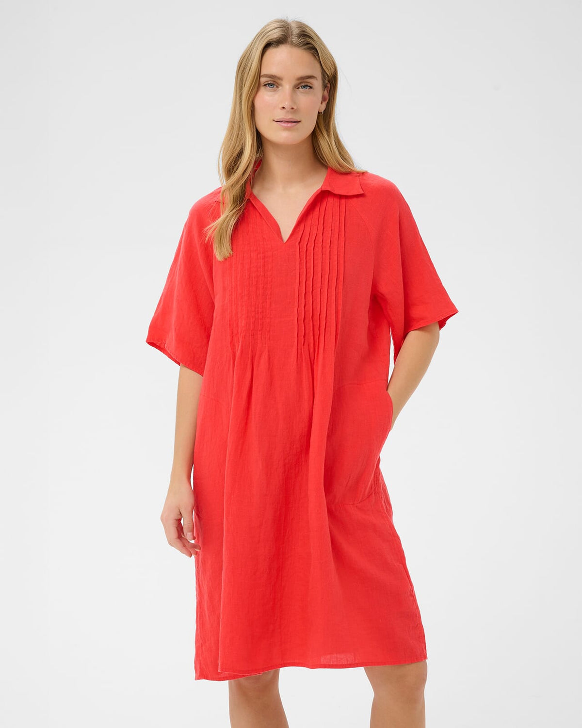 PART TWO Kjole Ayla - Poppy Red
