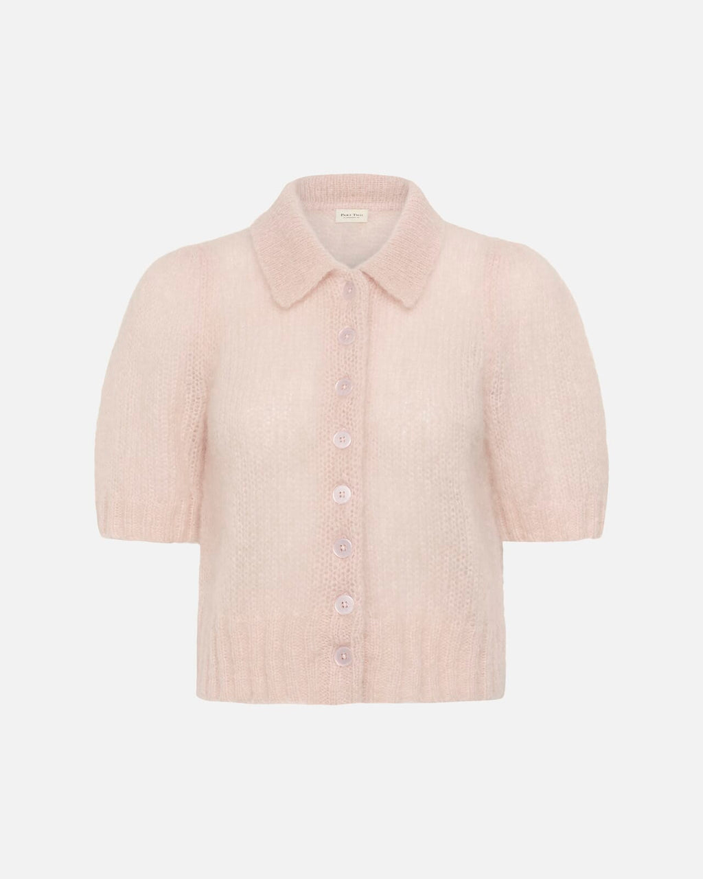 PART TWO Strikket Cardigan Vernoni PW - Mauce Chalk