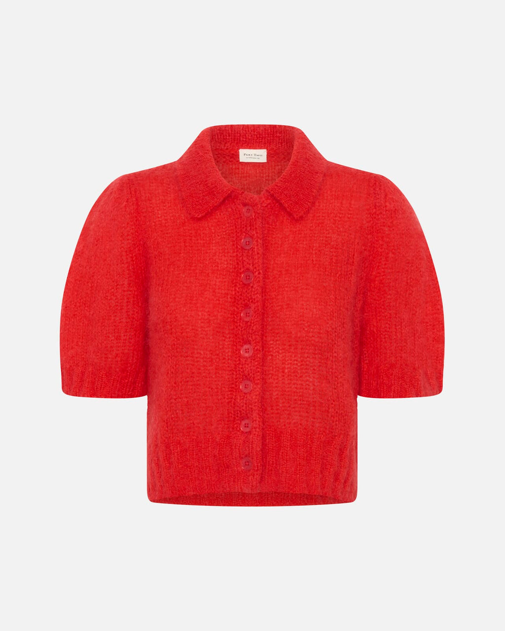 PART TWO Strikket Cardigan Vernoni PW - Poppy Red