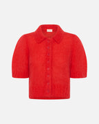 PART TWO Strikket Cardigan Vernoni PW - Poppy Red