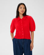 PART TWO Strikket Cardigan Vernoni PW - Poppy Red