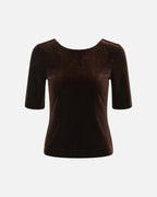 PART TWO Topp Diddi Velour Tshirt - Molè