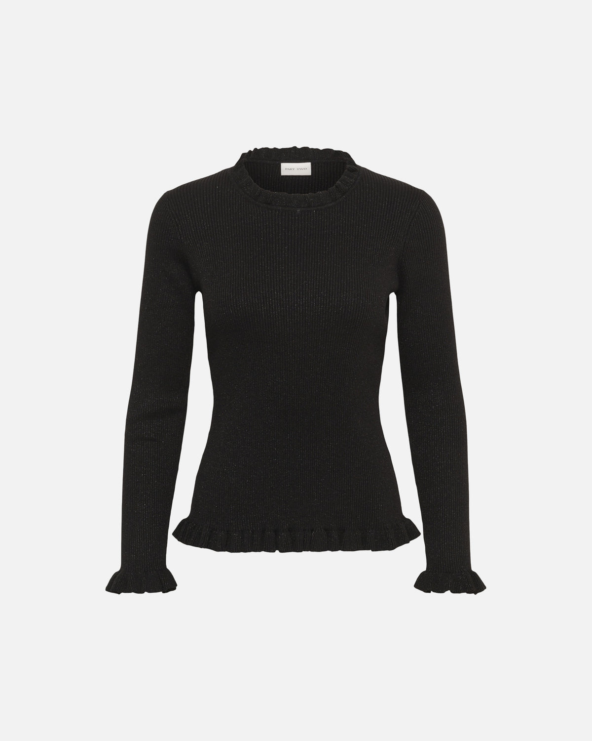 PART TWO Topp Dounia Pullover - Black with Lurex