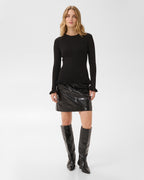 PART TWO Topp Dounia Pullover - Black with Lurex