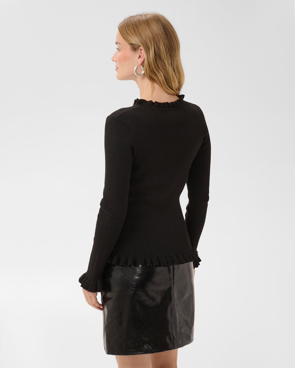 PART TWO Topp Dounia Pullover - Black with Lurex