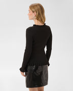 PART TWO Topp Dounia Pullover - Black with Lurex
