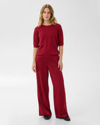 PART TWO Topp Dot Pullover - Biking Red with lurex