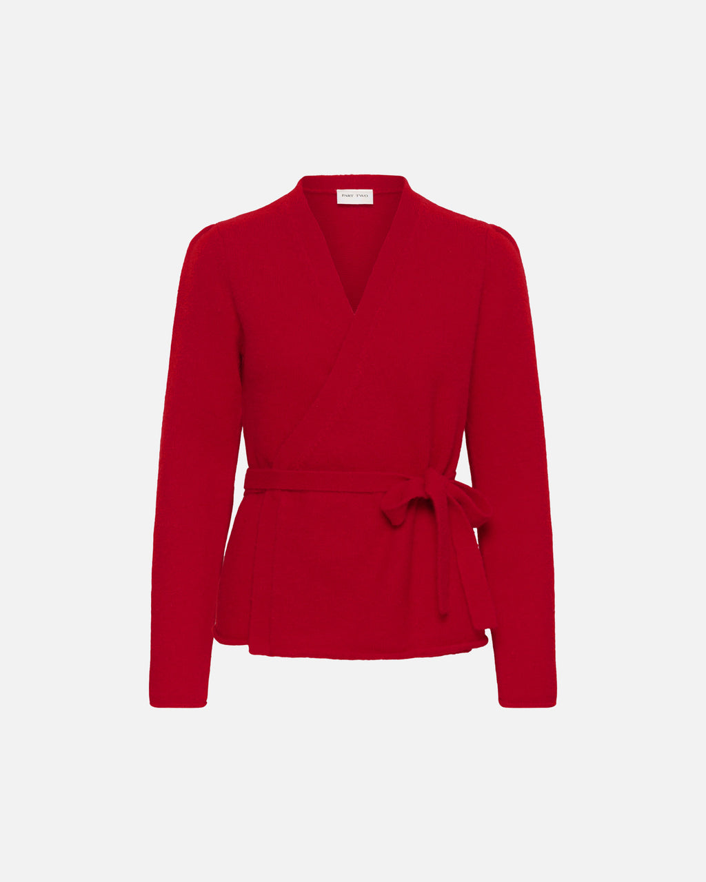 PART TWO Strikket Cardigan Dumitra - Goji Berry