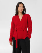 PART TWO Strikket Cardigan Dumitra - Goji Berry