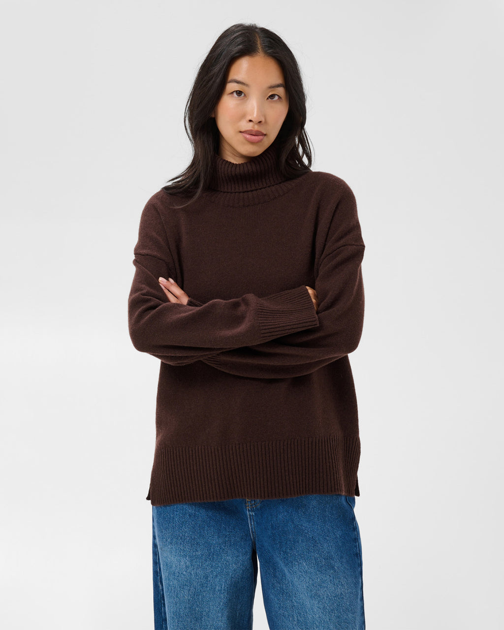 PART TWO Strikkegenser Corine Ull Pullover - Mol