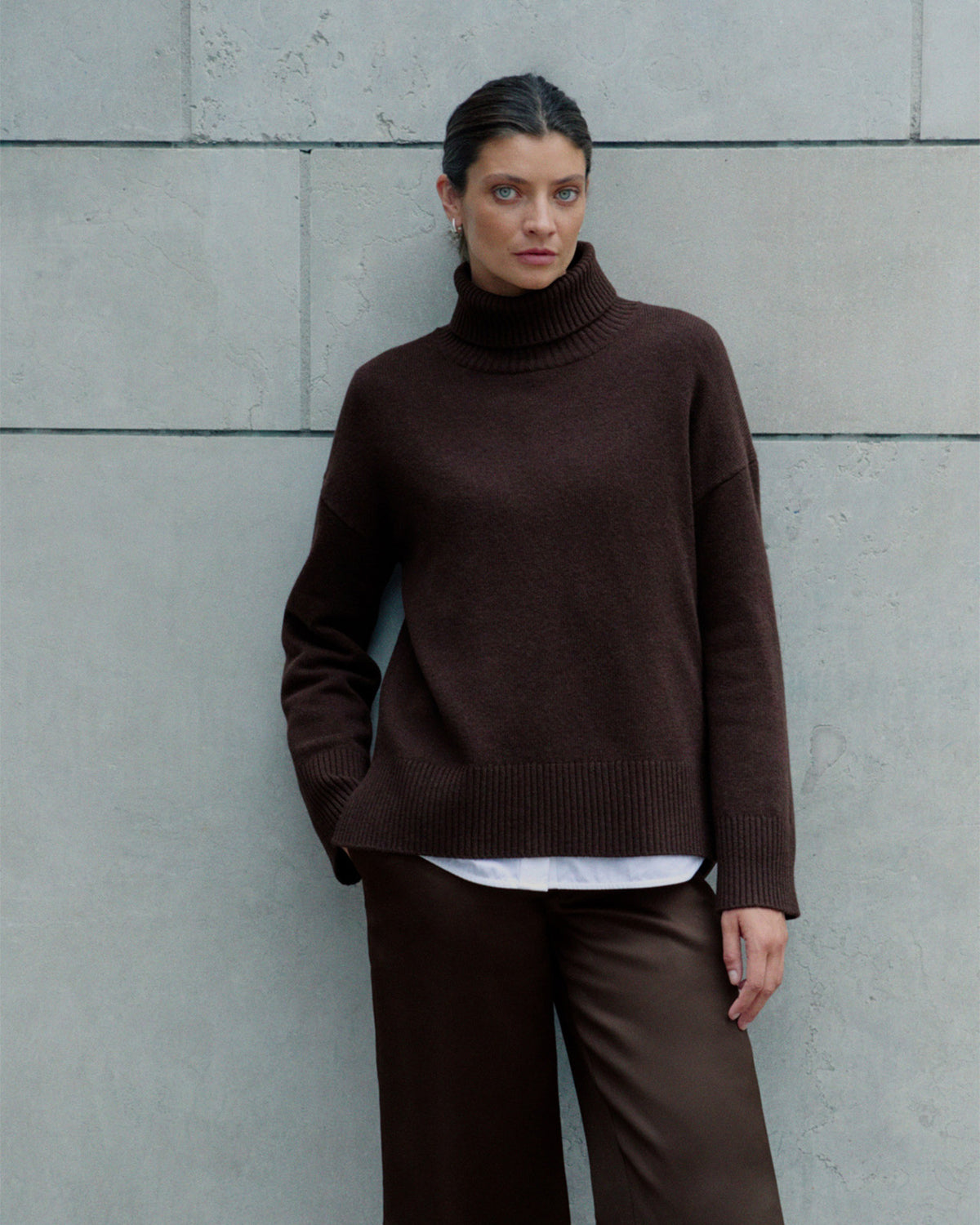PART TWO Strikkegenser Corine Ull Pullover - Mol