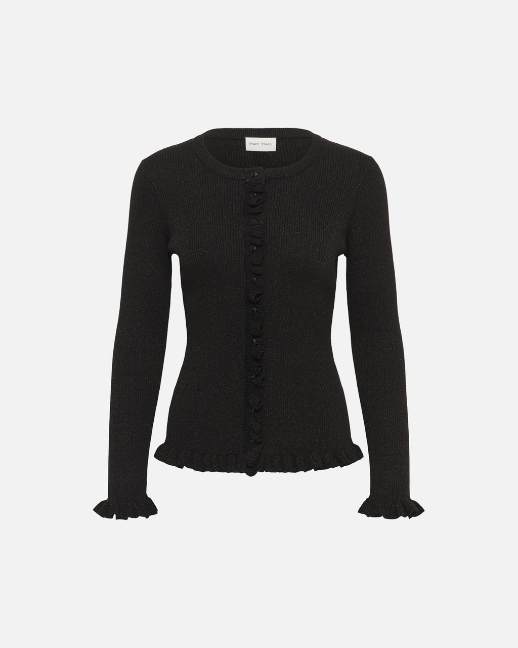 PART TWO Cardigan Dwala - Black with Lurex