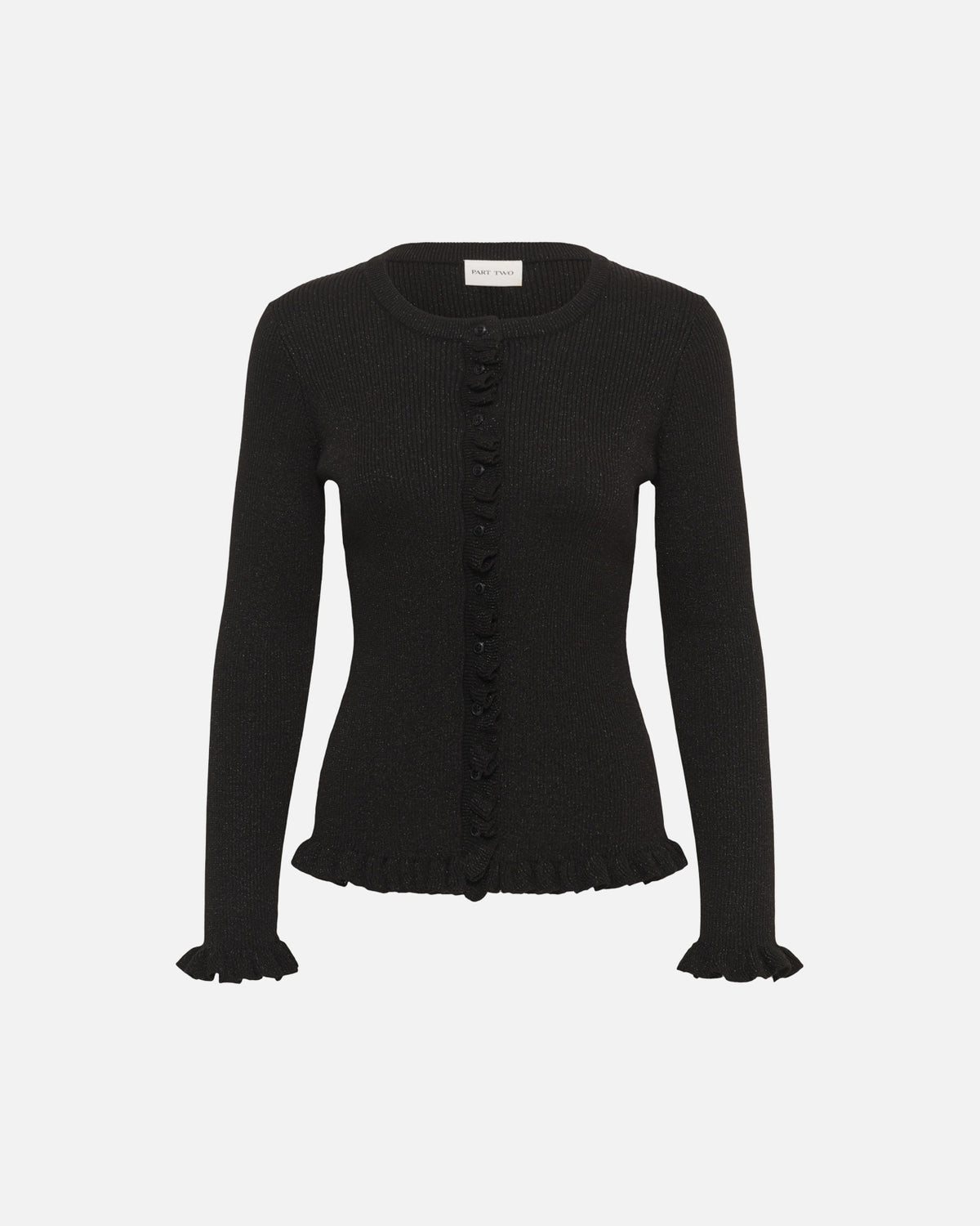 PART TWO Cardigan Dwala - Black with Lurex