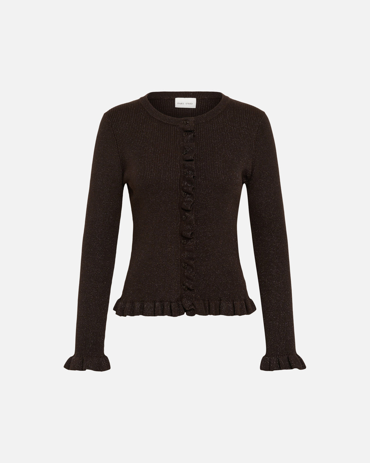 PART TWO Cardigan Dwala - Mole with Lurex