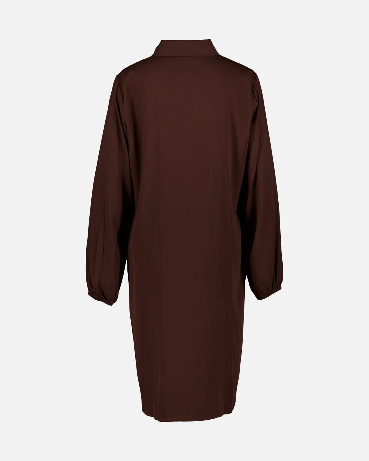 FLOYD Skjortekjole Lilo Uni - Dark Brown