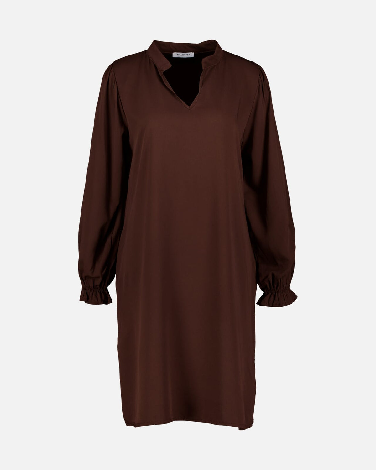 FLOYD Kjole Kara Uni - Dark Brown